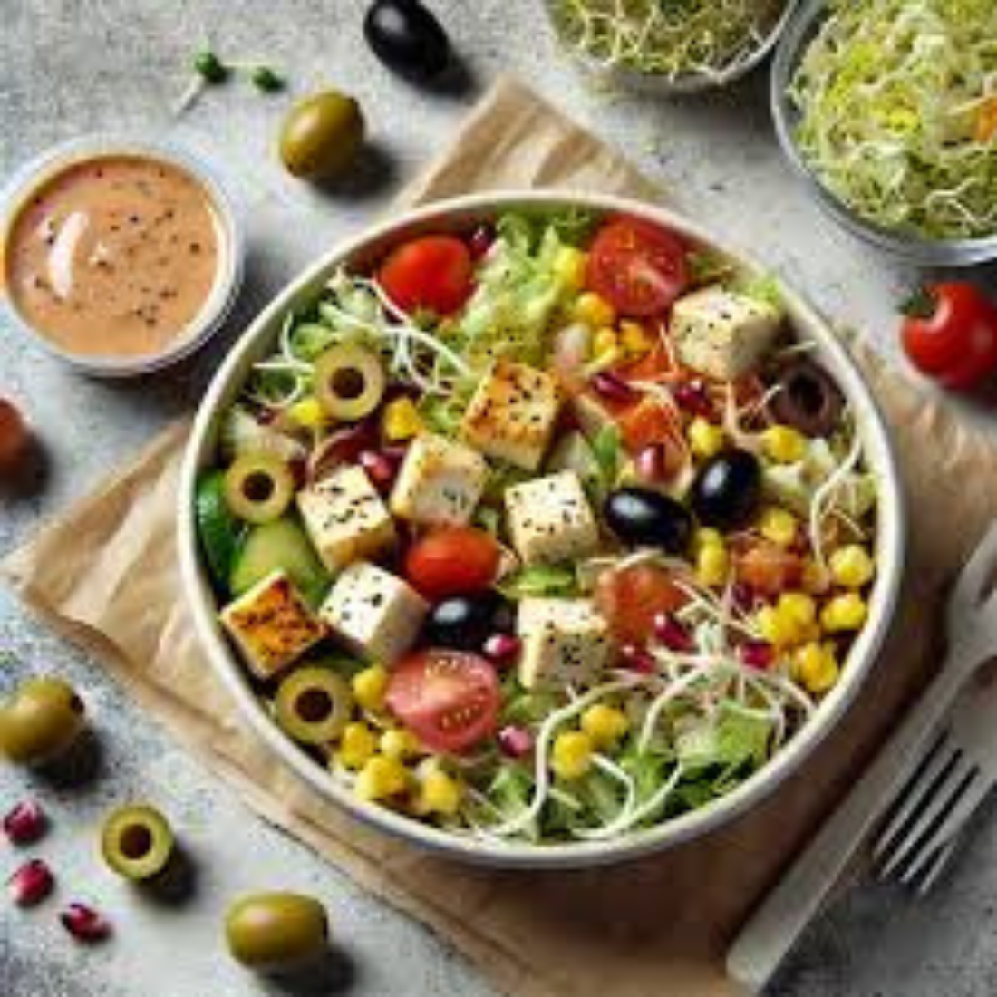 EXOTIC VEGGIES SPROUTS + PANEER