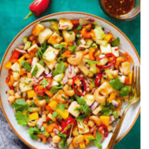 INDIAN SPECIAL SALAD(Lettuce Indian veggies paneer)