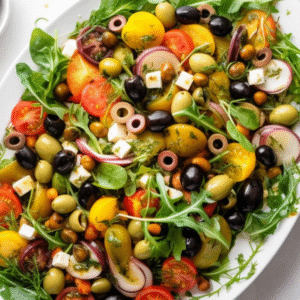 INDIAN SPECIAL SALAD(Exotic Salad, Lettuce, Broccoli, Bell Pepper, Olives, Pickles)