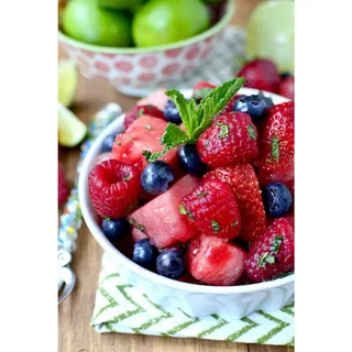 EXOTIC FRUIT SALAD (Dragon Fruit, Kiwi Berries, Strawberry and Etc)