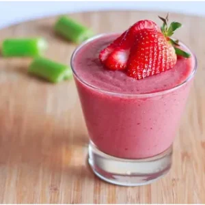 Red Strawberry Smoothie