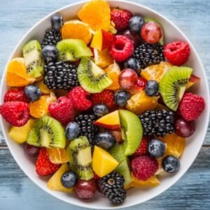 Olive Fruits With Berries