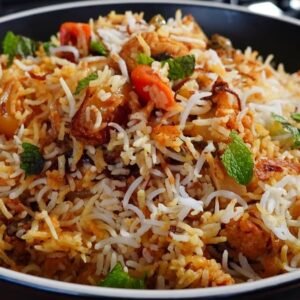 Veg. Rice Bowls With Veg.Pops
